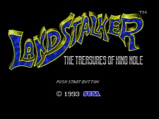 Pantallazo de Landstalker para Sega Megadrive