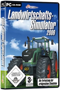 Caratula de Landwirtschafts - Simulator 2009 para PC