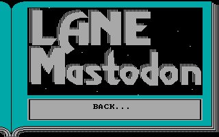 Pantallazo de Lane Mastodon vs. The Blubbermen para PC