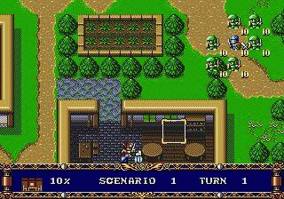 Pantallazo de Langrisser II (Japonés) para Sega Megadrive