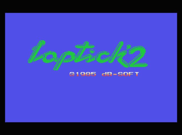 Pantallazo de Laptick 2 para MSX