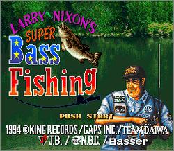 Pantallazo de Larry Nixon's Super Bass Fishing (Japonés) para Super Nintendo