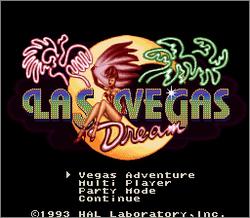 Pantallazo de Las Vegas Dream (Japonés) para Super Nintendo