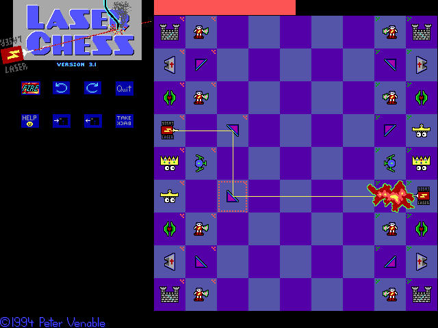 Pantallazo de Laser Chess para PC