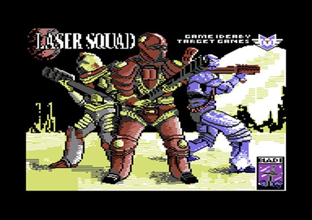 Pantallazo de Laser Squad para Commodore 64