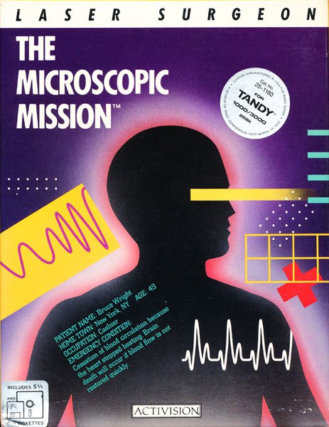Caratula de Laser Surgeon: The Microscopic Mission para PC