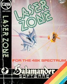 Caratula de Laser Zone para Spectrum