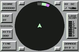 Pantallazo de Laserwheel para Commodore 64
