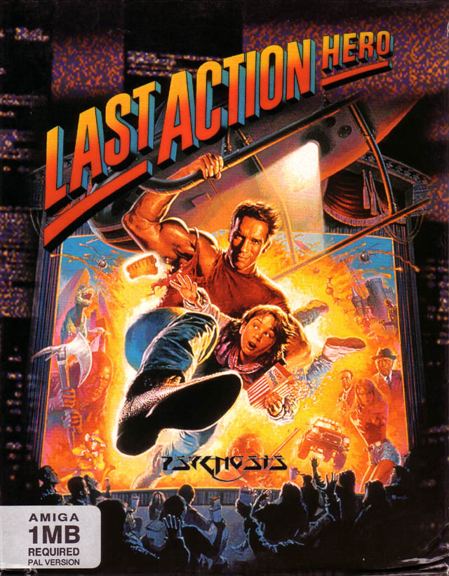 Caratula de Last Action Hero para Amiga