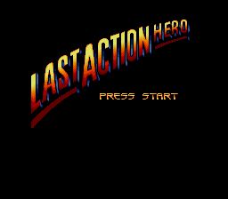 Pantallazo de Last Action Hero para Sega Megadrive