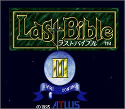 Pantallazo de Last Bible 3 (Japonés) para Super Nintendo