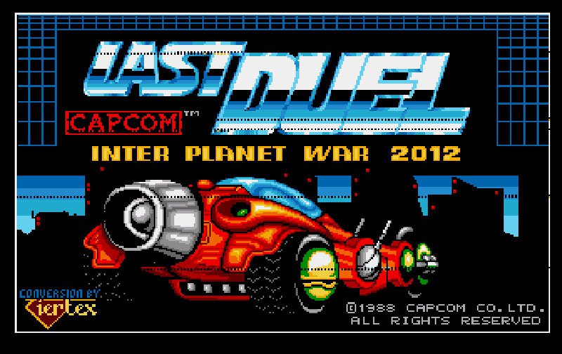 Pantallazo de Last Duel: Inter Planet War 2012 para Amiga