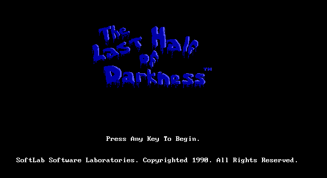 Pantallazo de Last Half of Darkness para PC