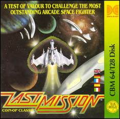 Caratula de Last Mission para Commodore 64