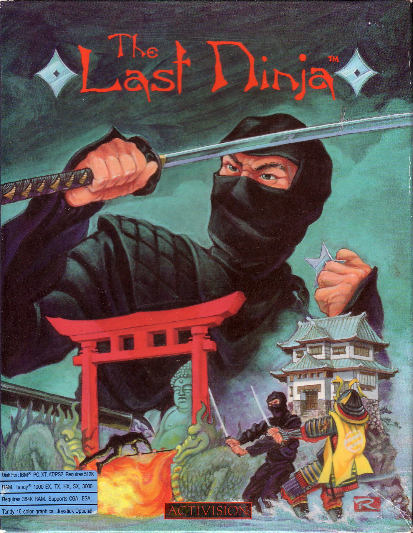 Caratula de Last Ninja, The para PC