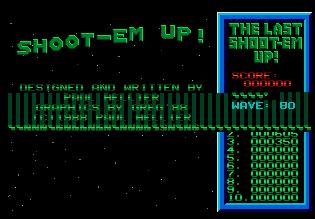 Pantallazo de Last Shoot 'Em Up, The para Atari ST