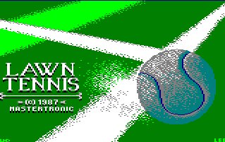 Pantallazo de Lawn Tennis para Amstrad CPC