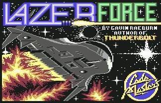 Pantallazo de Lazer Force para Commodore 64