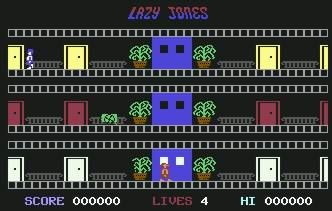 Pantallazo de Lazy Jones para Commodore 64