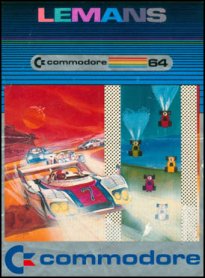 Caratula de Le Mans para Commodore 64