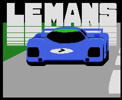 Pantallazo de Le Mans para MSX