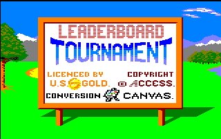 Pantallazo de Leaderboard Tournament para Amstrad CPC