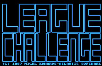 Pantallazo de League Challenge para Amstrad CPC