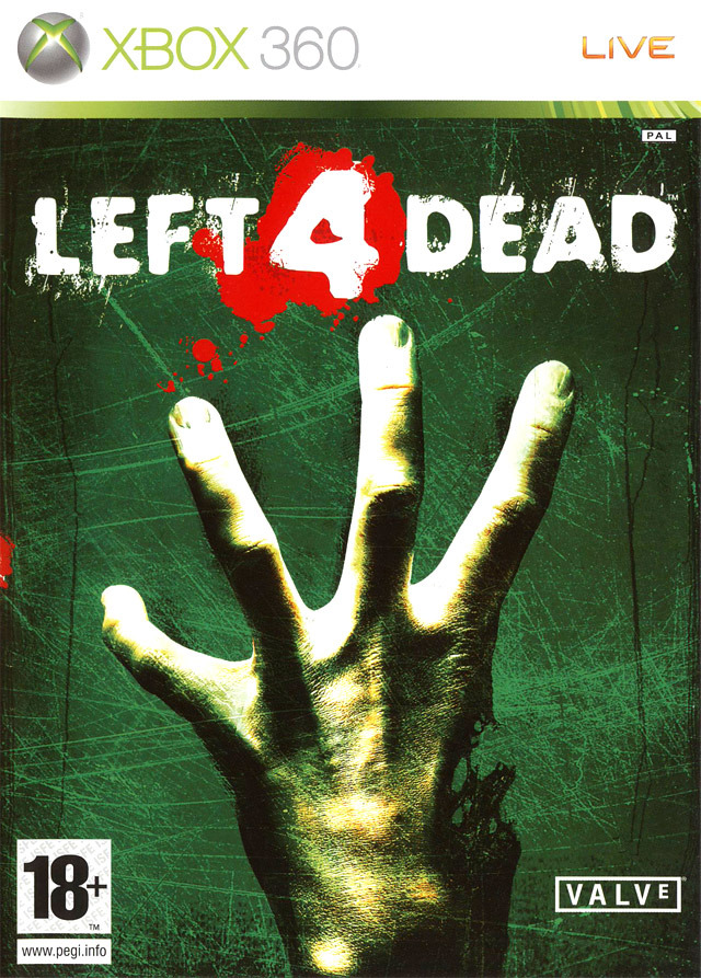 Caratula de Left 4 Dead para Xbox 360