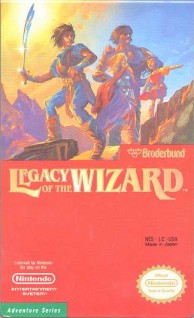 Caratula de Legacy of the Wizard para Nintendo (NES)