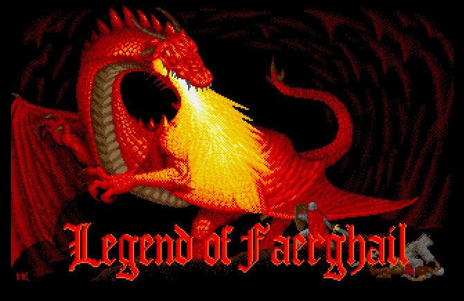 Pantallazo de Legend of Faerghail para Atari ST