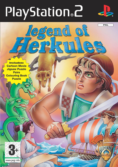 Caratula de Legend of Herkules para PlayStation 2