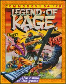 Caratula de Legend of Kage para Commodore 64