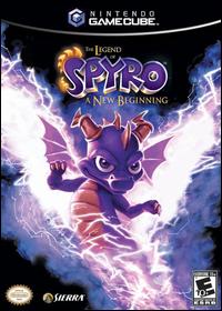 Caratula de Legend of Spyro: A New Beginning, The para GameCube