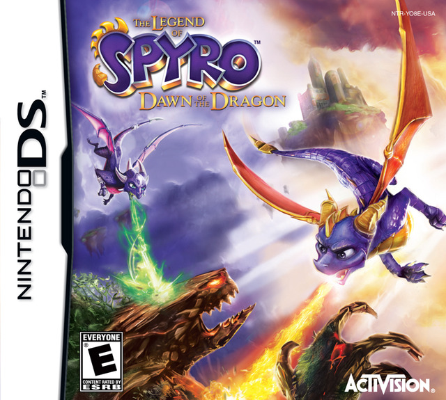 Caratula de Legend of Spyro: Dawn of the Dragon, The para Nintendo DS