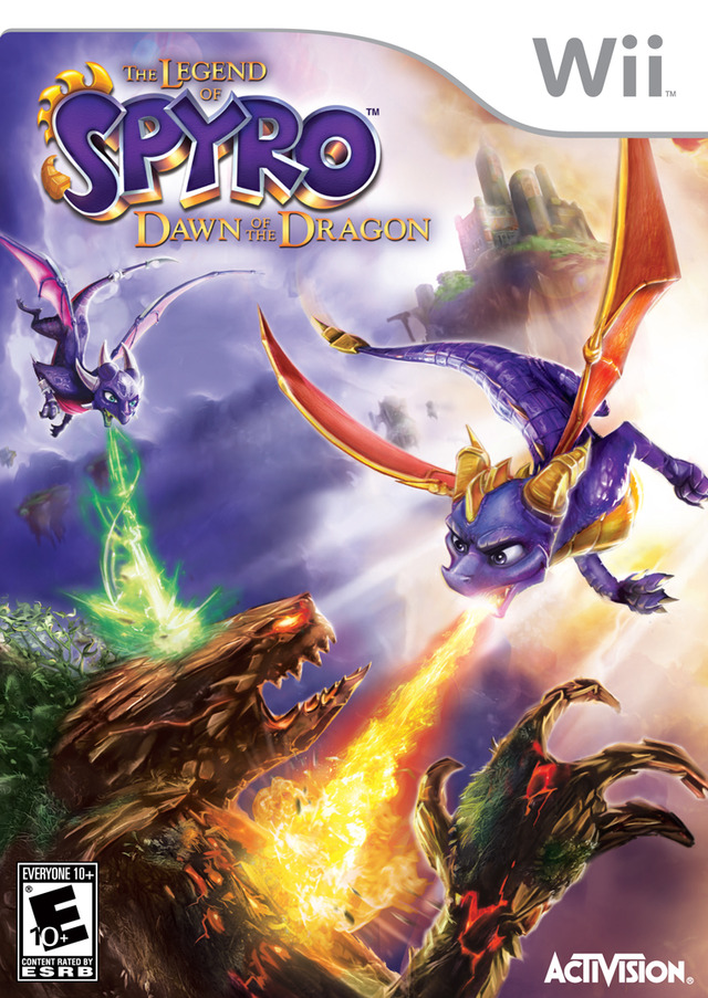 Caratula de Legend of Spyro: Dawn of the Dragon, The para Wii