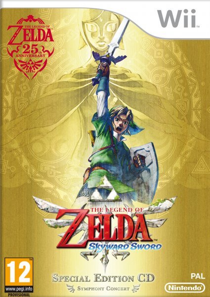 Caratula de Legend of Zelda, The : Skyward Sword para Wii