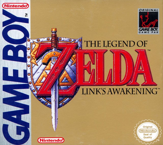 Caratula de Legend of Zelda, The - Link's Awakening para Game Boy