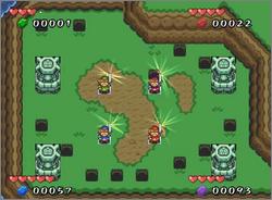 Pantallazo de Legend of Zelda: Four Swords Adventures, The para GameCube