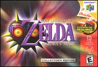 Caratula de Legend of Zelda: Majora's Mask, The para Nintendo 64