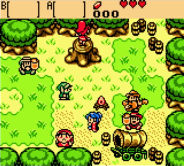 Pantallazo de Legend of Zelda: Oracle of Seasons, The para Game Boy Color