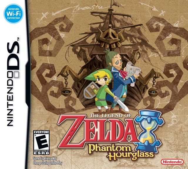 Caratula de Legend of Zelda: Phantom Hourglass, The para Nintendo DS