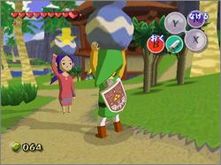 Pantallazo de Legend of Zelda: The Wind Waker, The para GameCube