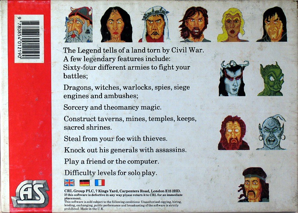 Caratula de Legend para Atari ST