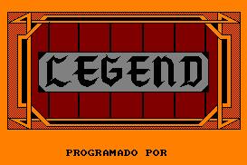 Pantallazo de Legend para Amstrad CPC