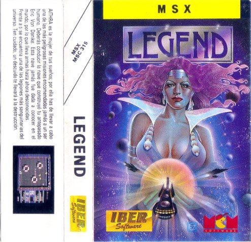 Caratula de Legend para MSX