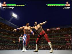 Pantallazo de Legends of Wrestling: Showdown para PlayStation 2