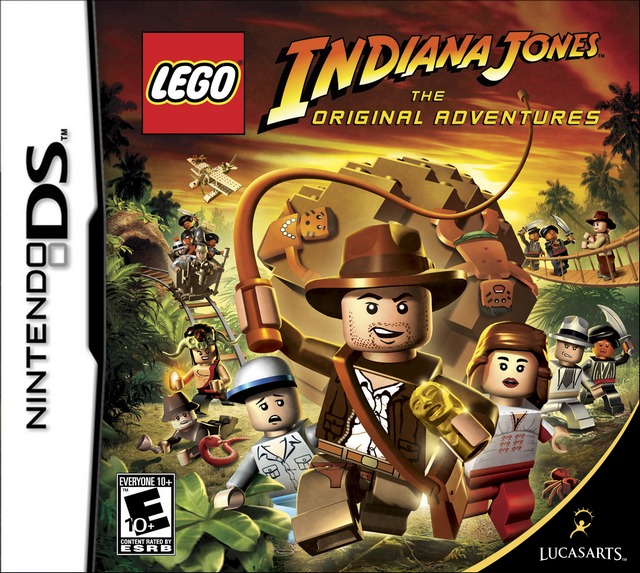Caratula de Lego Indiana Jones: The Original Adventures para Nintendo DS