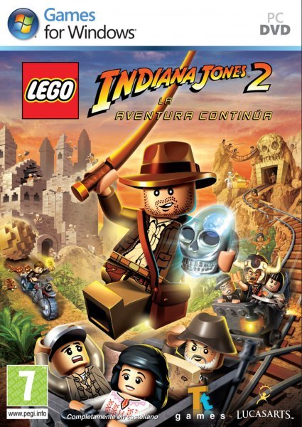 Caratula de Lego Indiana Jones 2: La Aventura Continua para PC