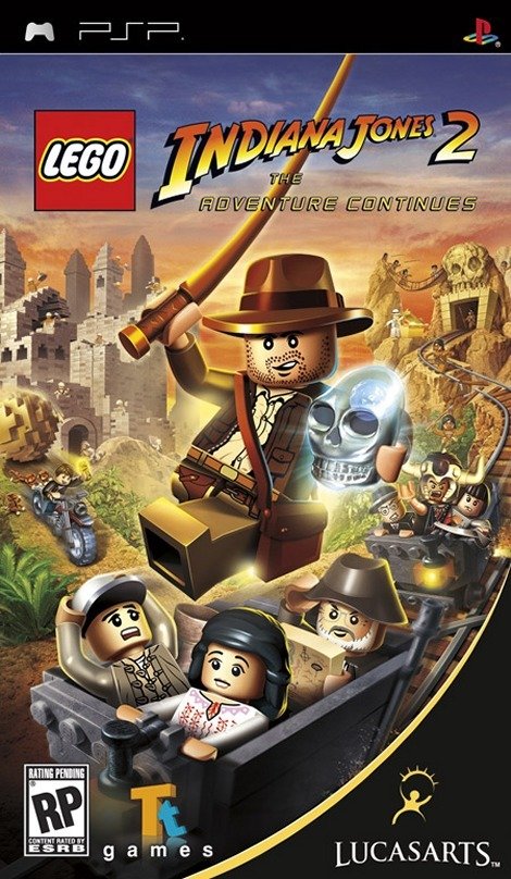 Caratula de Lego Indiana Jones 2: La Aventura Continua para PSP
