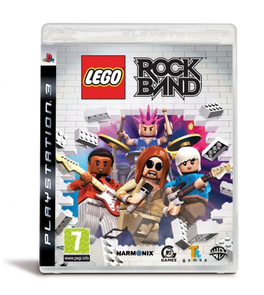 Caratula de Lego Rock Band para PlayStation 3